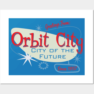 Greetings From Orbit City Posters and Art